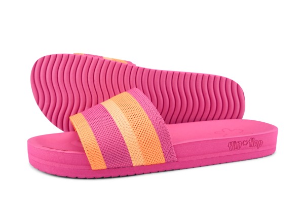 flip*flop - pool*knit multi Damen Sandale