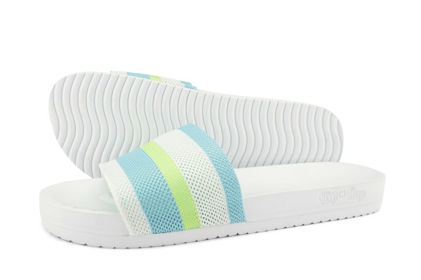 flip*flop - pool*knit multi Damen Sandale